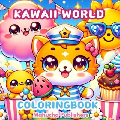Kawaii World Coloring Book von Independently published